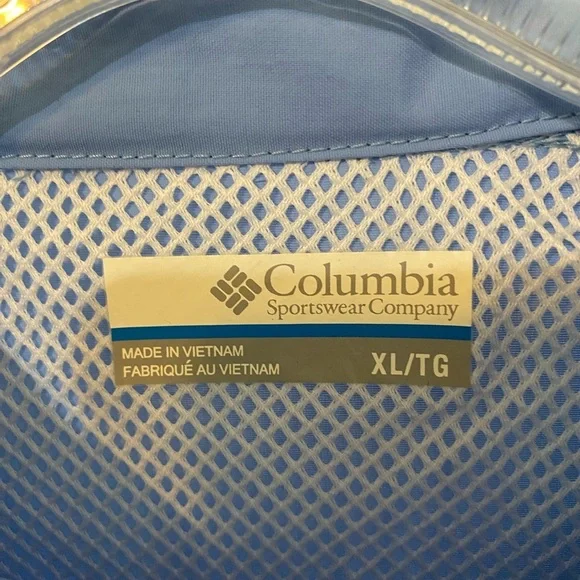 Columbia Blue Button Down Shirt for Women*XL* - Picture 4 of 10